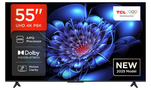 TELEVISOR SMART TV TCL 4K ULTRA HD 55" P6K 55P6K